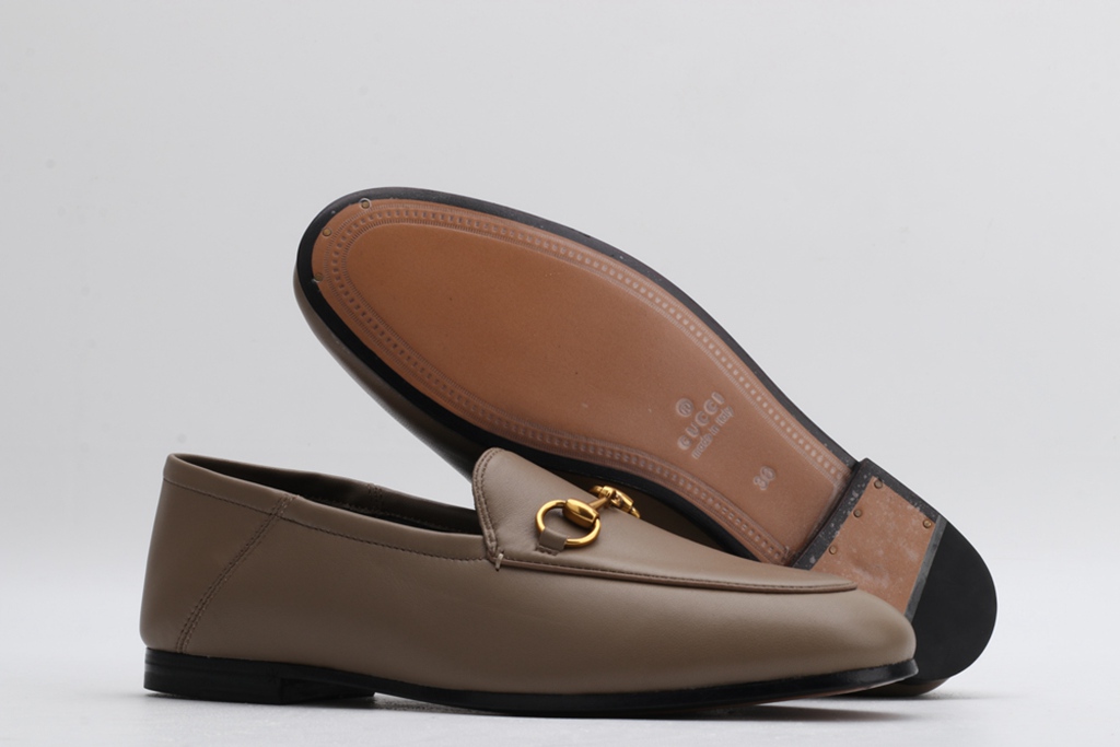 Leather Horsebit loafer